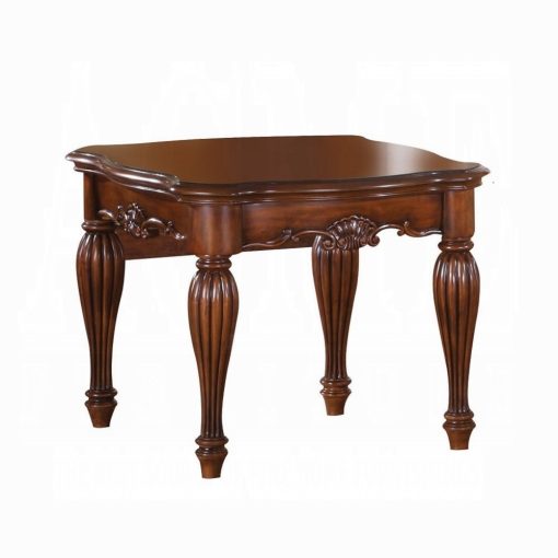 Acme Dreena Cherry End Table - Image 2