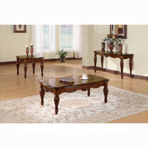 Acme Dreena Cherry End Table - Image 3