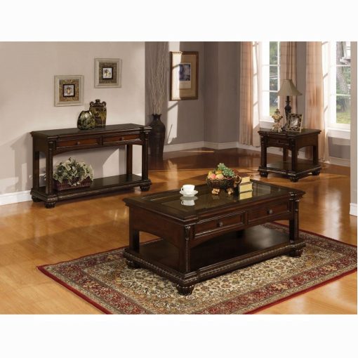 Acme Anondale Cherry Coffee Table - Image 4