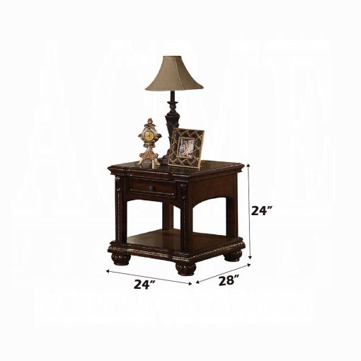 Acme Anondale Cherry End Table - Image 3