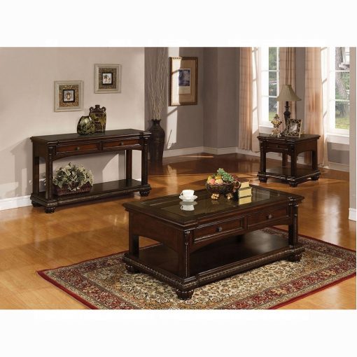 Acme Anondale Cherry End Table - Image 4