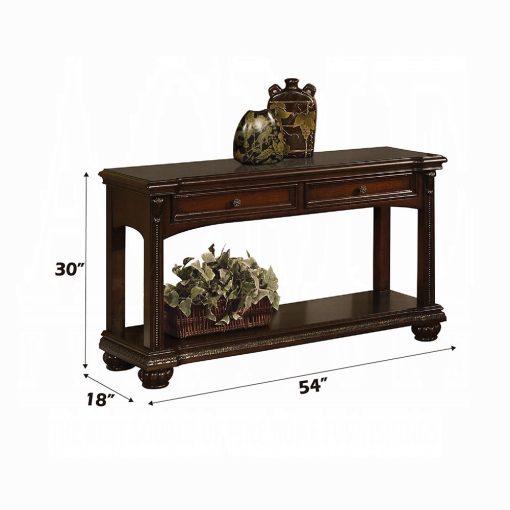 Acme Anondale Cherry Sofa Table - Image 3
