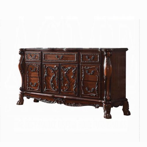 Acme Dresden Cherry Oak Dresser - Image 2