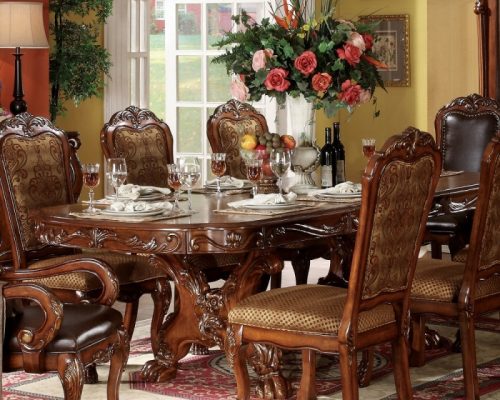 Acme Dresden Cherry Oak Dining Table