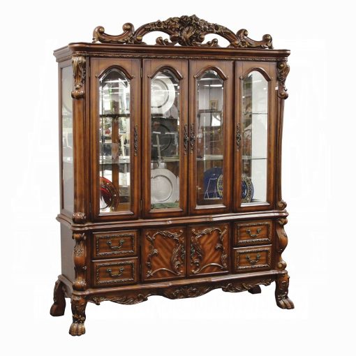 Acme Dresden Cherry Oak Hutch & Buffet - Image 2