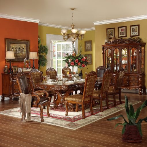 Acme Dresden Cherry Oak Hutch & Buffet - Image 5