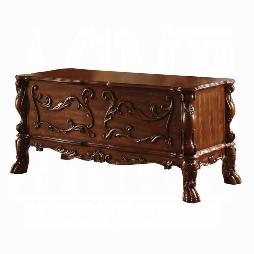 Acme Dresden Cherry Oak Executive Writing Desk - Image 2