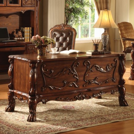 Acme Dresden Cherry Oak Executive Writing Desk
