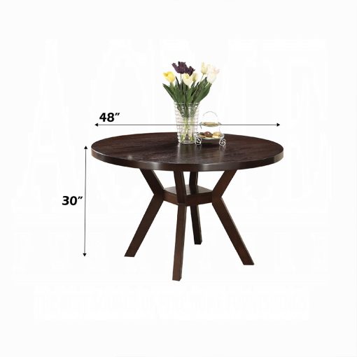 Acme Drake Espresso Dining Table - Image 3