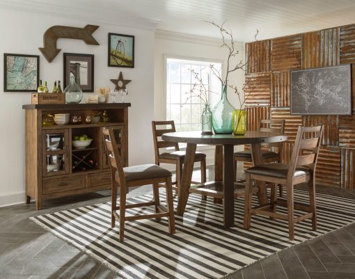 Intercon Taos Canyon Brown Counter Table - Image 2