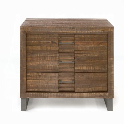 Acme Andria Reclaimed Oak Nightstand - Image 3