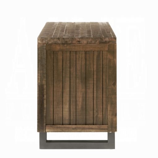 Acme Andria Reclaimed Oak Nightstand - Image 5