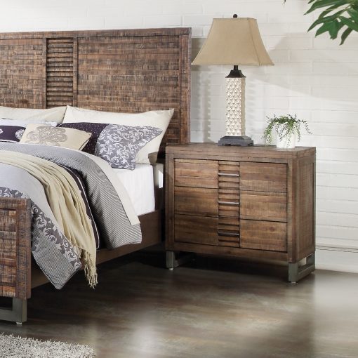 Acme Andria Reclaimed Oak Nightstand