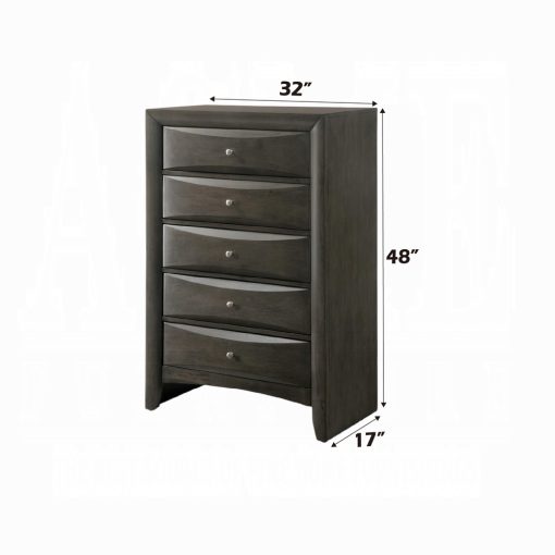 Acme Ireland Gray Oak Chest - Image 6