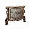 Acme Dresden Gold Patina & Bone Nightstand