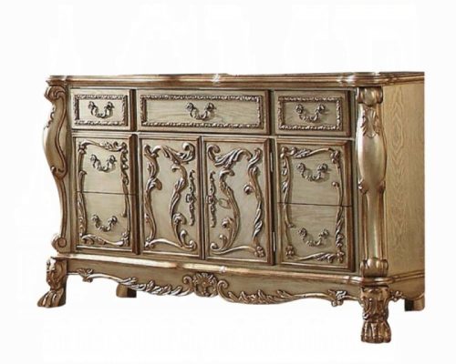 Acme Dresden Gold Patina & Bone Dresser