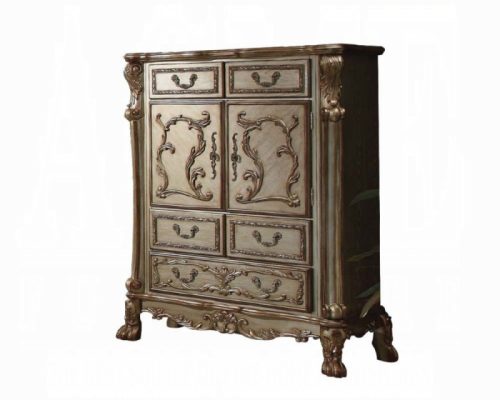 Acme Dresden Gold Patina & Bone Chest