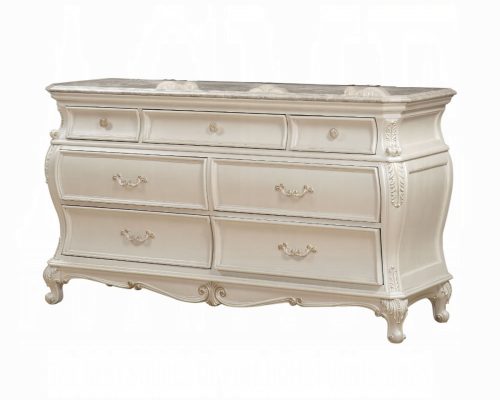 Acme Chantelle Pearl White Dresser
