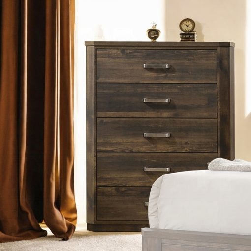 Acme Elettra Rustic Walnut Chest