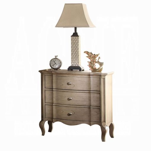 Acme Chelmsford Antique Taupe Nightstand