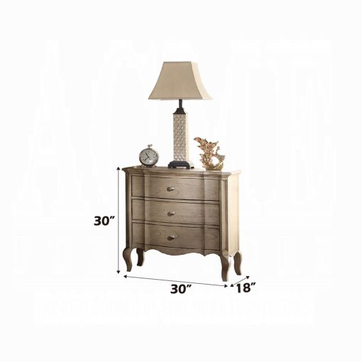 Acme Chelmsford Antique Taupe Nightstand - Image 2