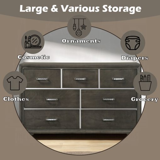 Acme Carine II Gray Dresser - Image 4