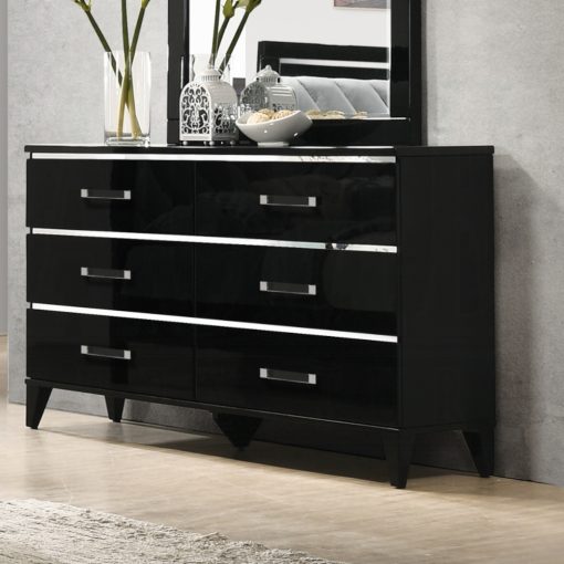 Acme Chelsie Black Dresser