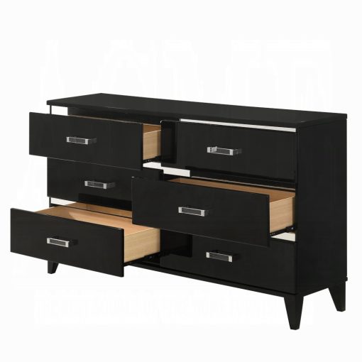 Acme Chelsie Black Dresser - Image 4