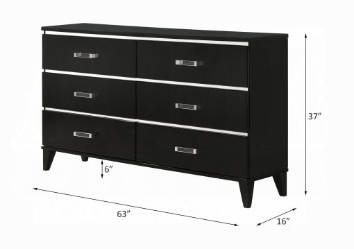 Acme Chelsie Black Dresser - Image 6