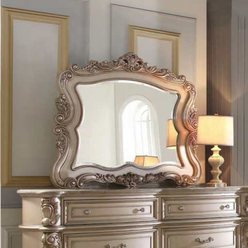 Acme Gorsedd Golden Ivory Mirror