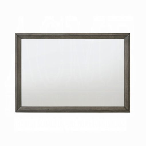 Acme Escher Gray Oak Mirror - Image 2