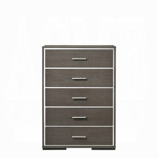 Acme Escher Gray Oak Chest - Image 3