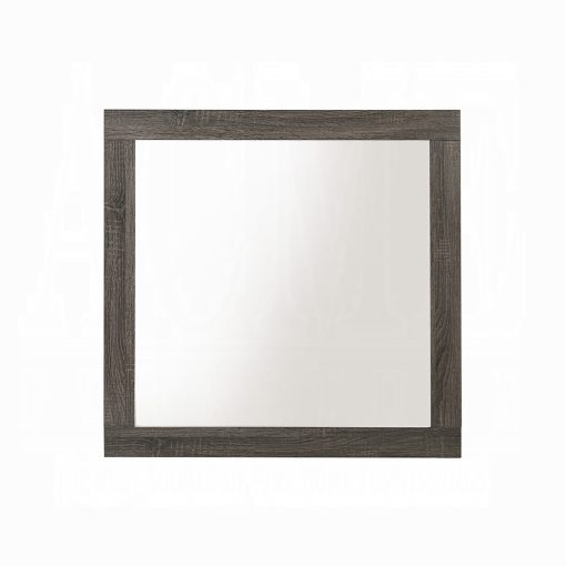 Acme Avantika Rustic Gray Oak Mirror - Image 2