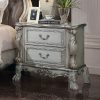 Acme Dresden Vintage Bone White Nightstand