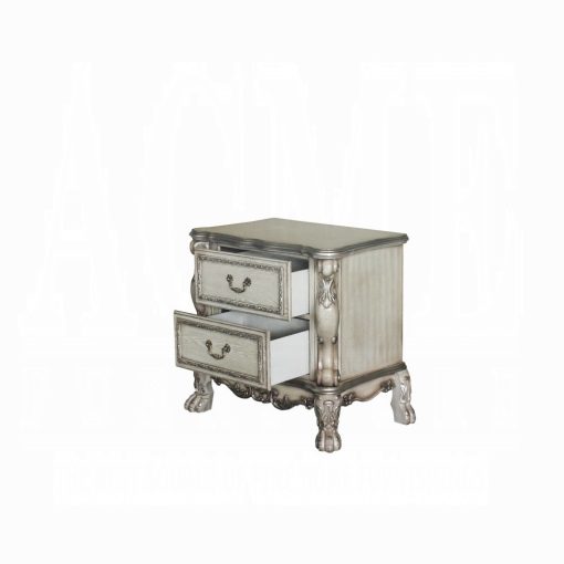 Acme Dresden Vintage Bone White Nightstand - Image 5