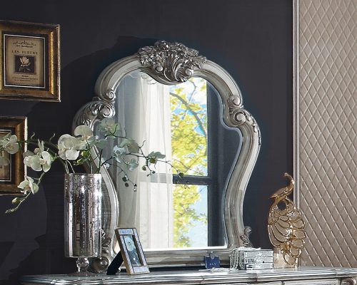 Acme Dresden Vintage Bone White Mirror