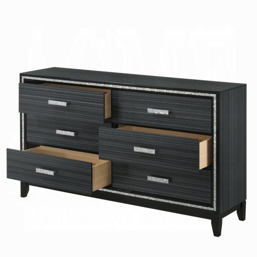 Acme Haiden Weathered Black Dresser - Image 4