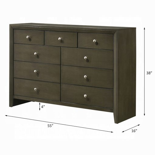 Acme Ilana Gray Dresser - Image 5