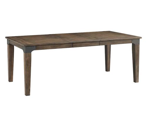 Intercon Whiskey River Gunpowder Grey Dining Table