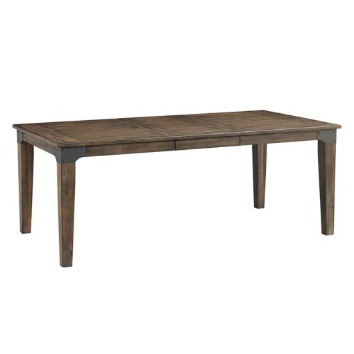 Intercon Whiskey River Gunpowder Grey Dining Table