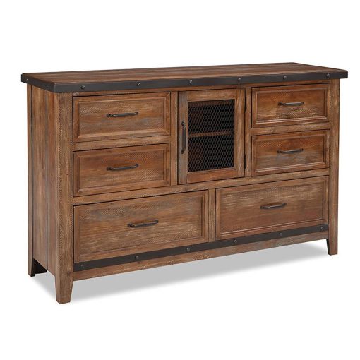 Intercon Taos Canyon Brown Dresser