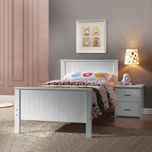 Acme Bungalow White Twin Bed