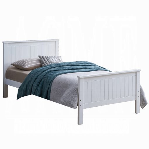 Acme Bungalow White Twin Bed - Image 2