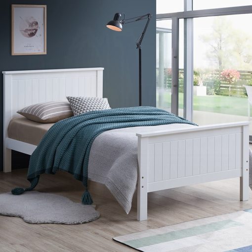 Acme Bungalow White Twin Bed - Image 6