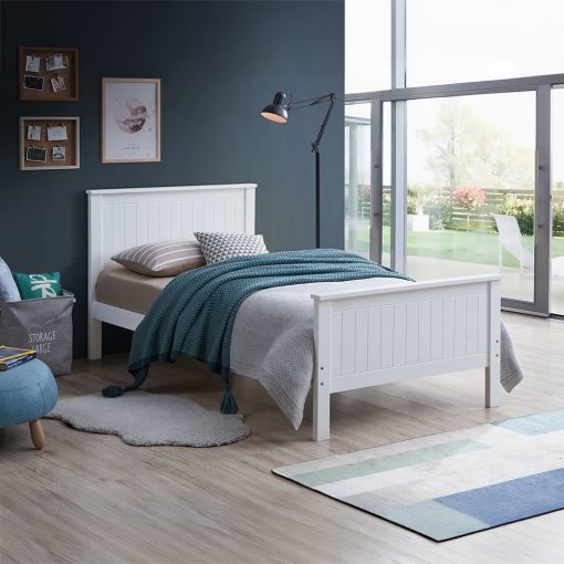 Acme Bungalow White Twin Bed - Image 8