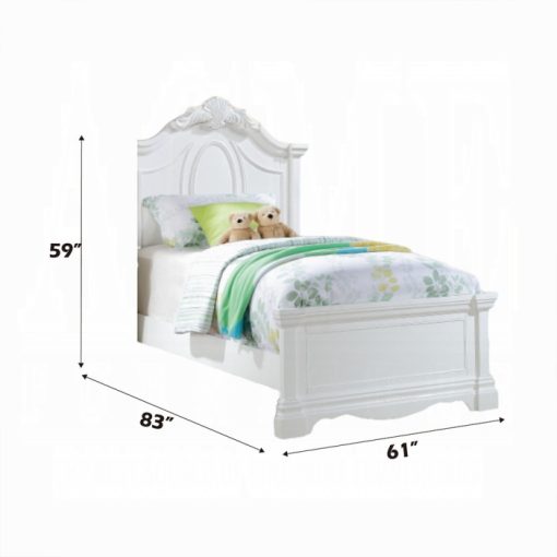 Acme Estrella White Bed - Image 4