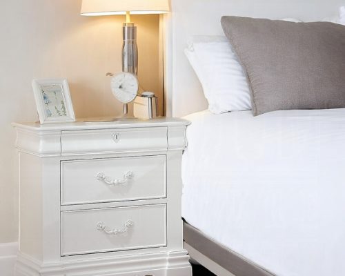 Acme Estrella White Nightstand