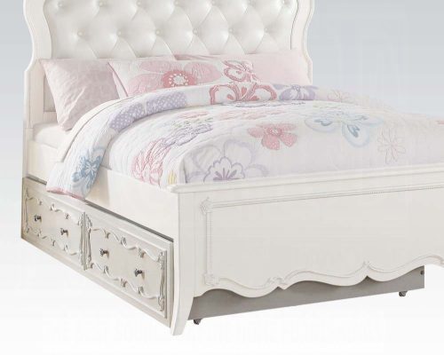 Acme Edalene Pearl White Trundle (Twin)-Optional