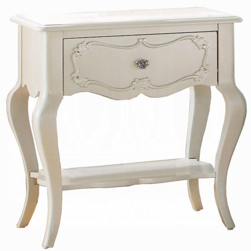 Acme Edalene Pearl White Nightstand - Image 2