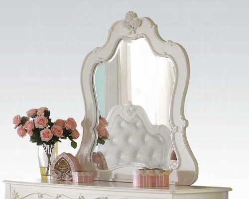 Acme Edalene Pearl White Mirror
